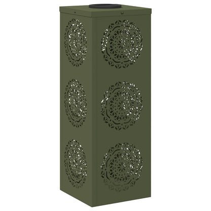 Faro LED solare per sentieri 2 pcs Verde oliva