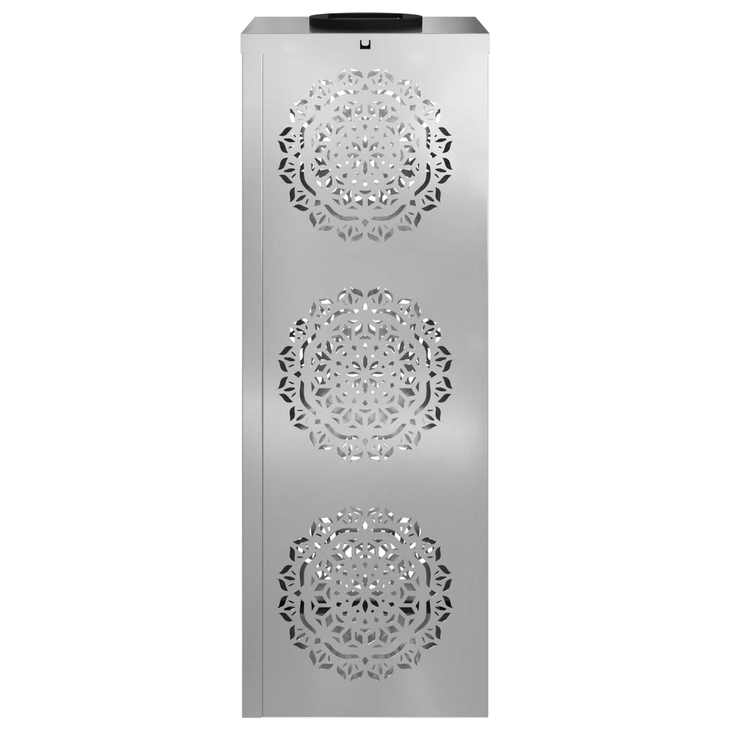 Faro LED solare per sentieri 2 pcs Zincato Zincato