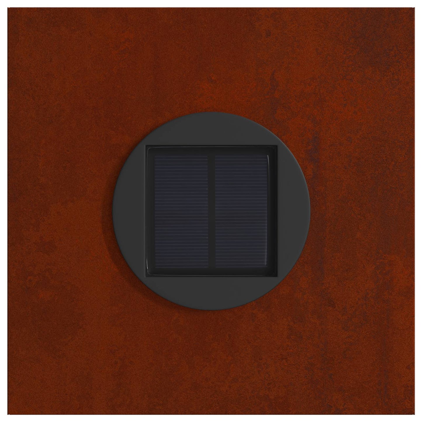 Faro LED solare per sentieri 2 pcs Acciaio Corten