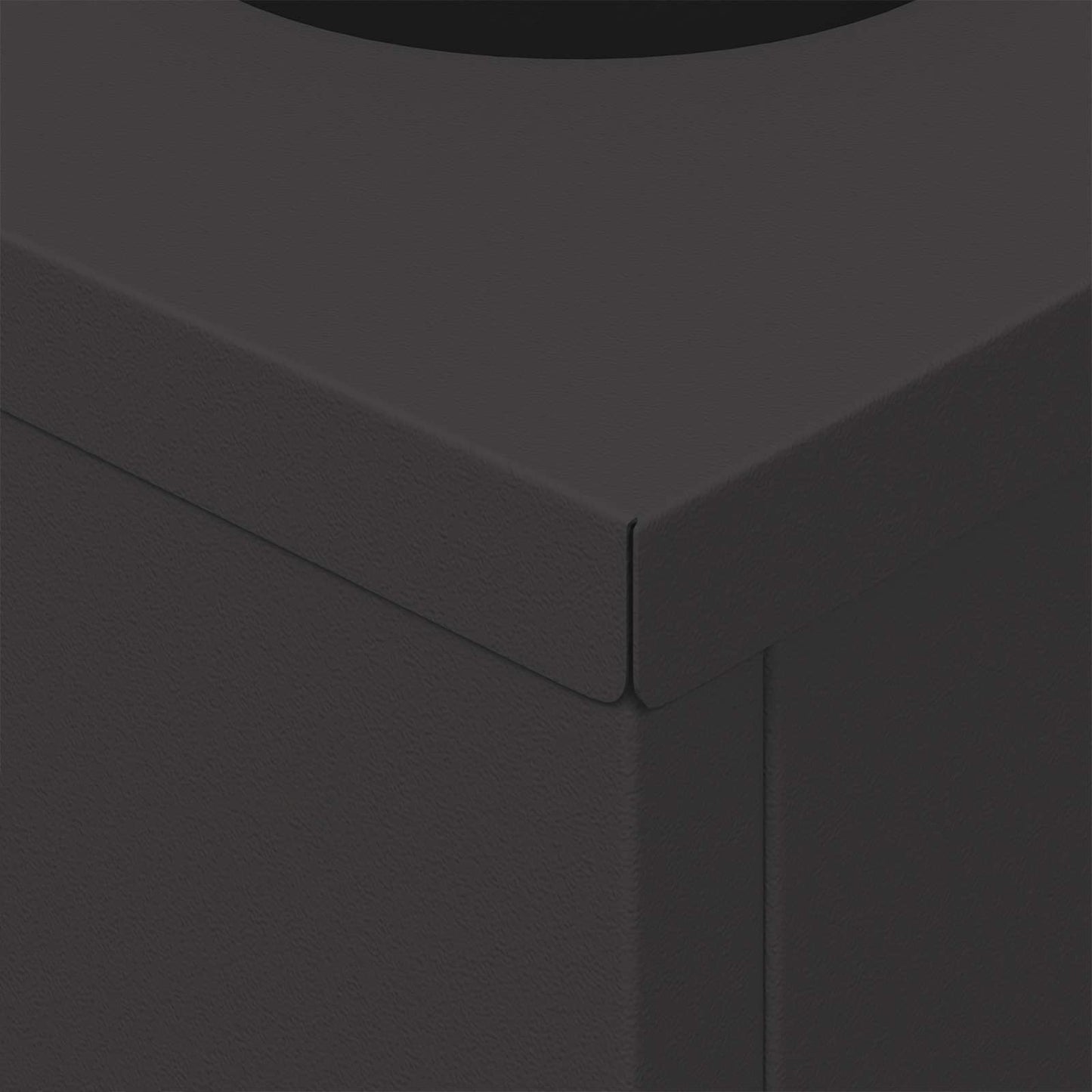 Faro LED solare per sentieri 2 pcs Nero