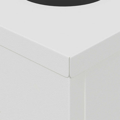 Faro LED solare per sentieri 2 pz Bianco caldo 18 x 18 x 50 cm