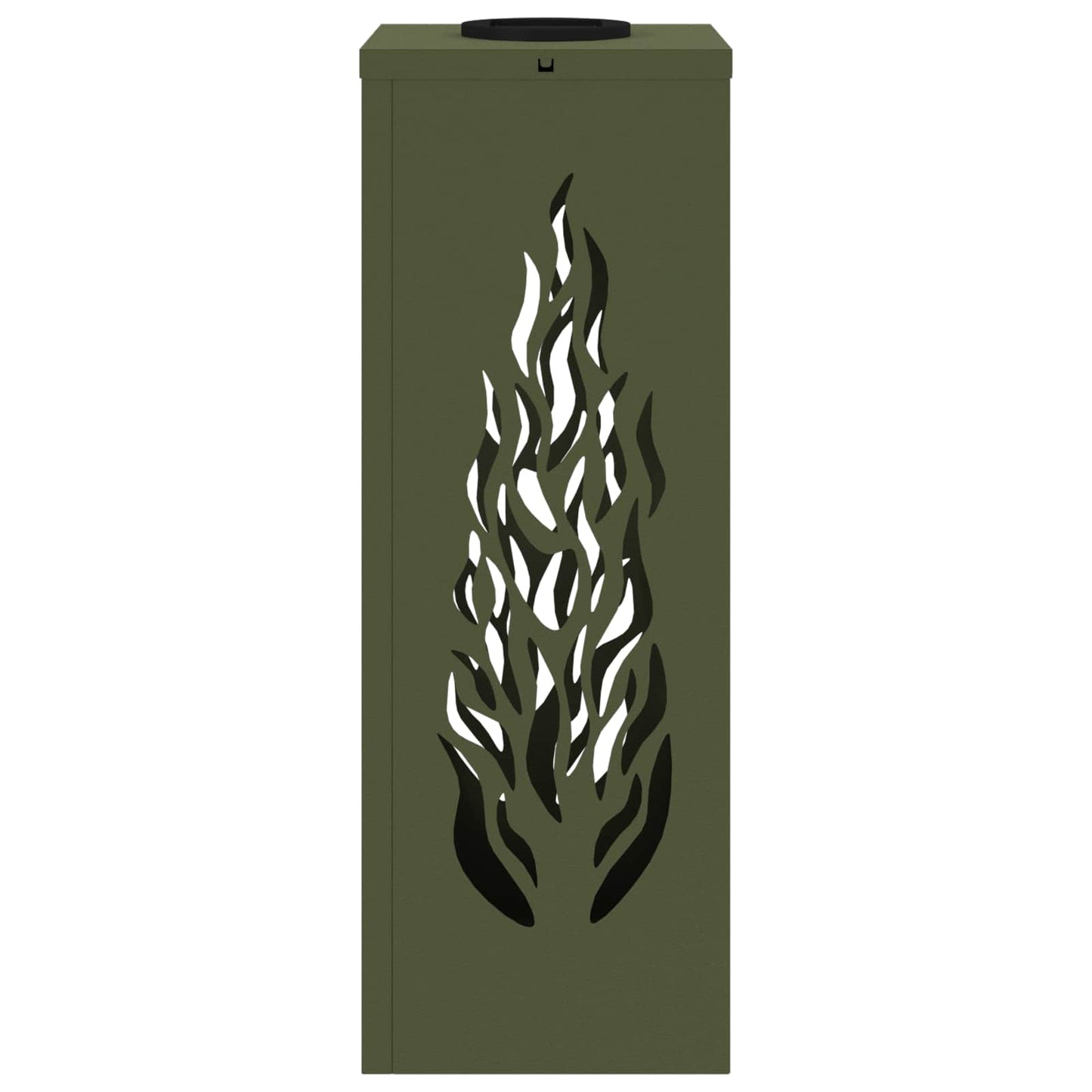 Faro LED solare per sentieri 2 pcs Verde oliva