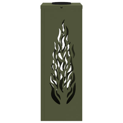 Faro LED solare per sentieri 2 pcs Verde oliva