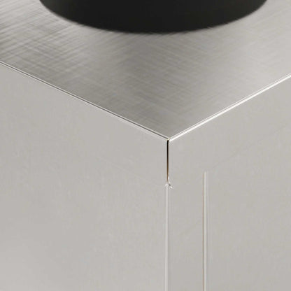 Faro LED solare per sentieri 2 pcs Acciaio inossidabile