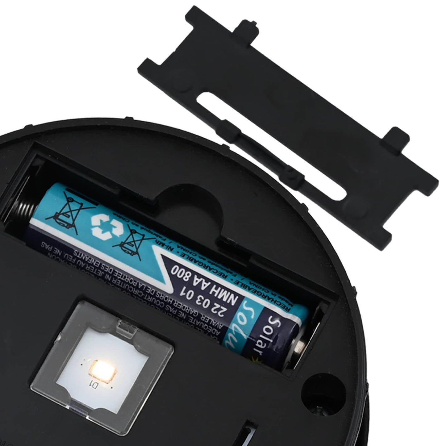 Faro LED solare per sentieri 2 pcs Acciaio Corten