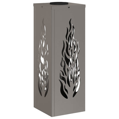 Faro LED solare per sentieri 2 pcs Acciaio Corten