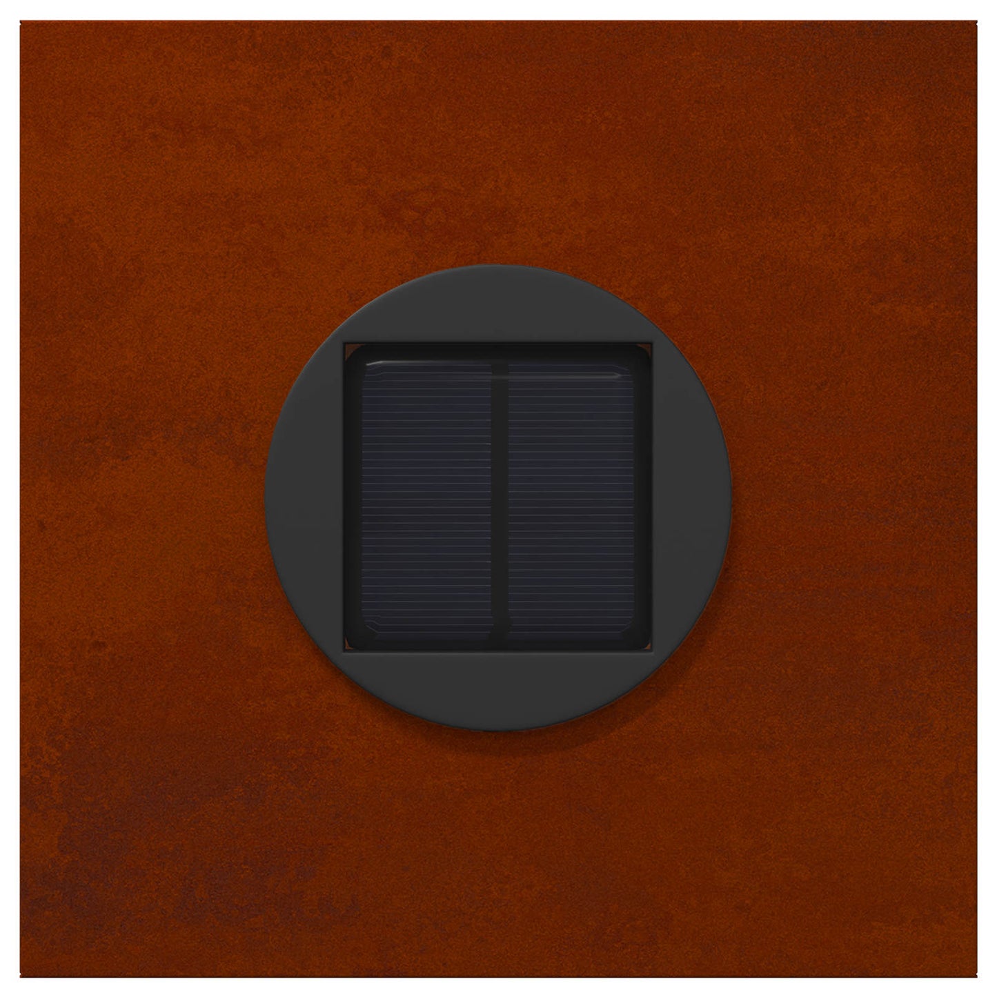 Faro LED solare per sentieri 2 pcs Acciaio Corten