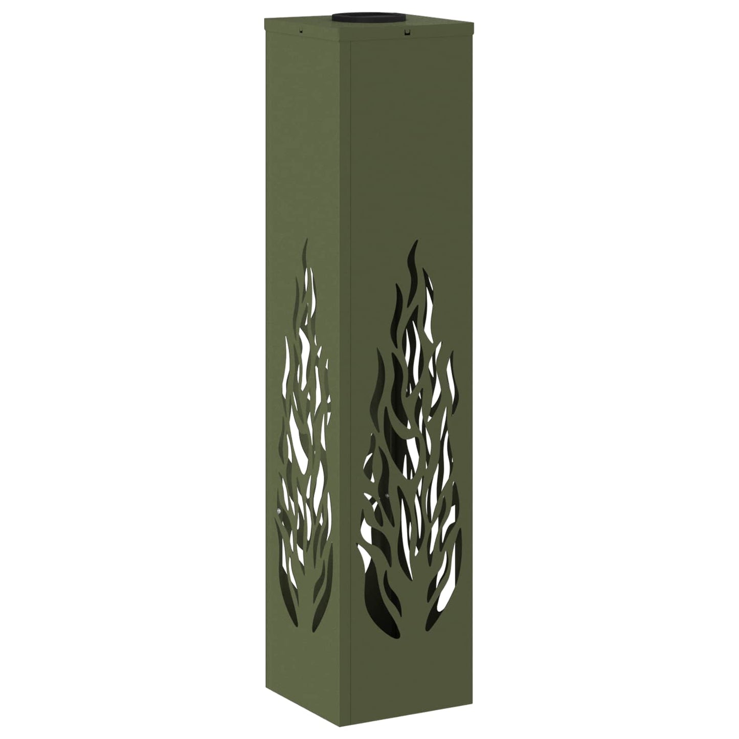 Faro LED solare per sentieri 2 pcs Verde oliva