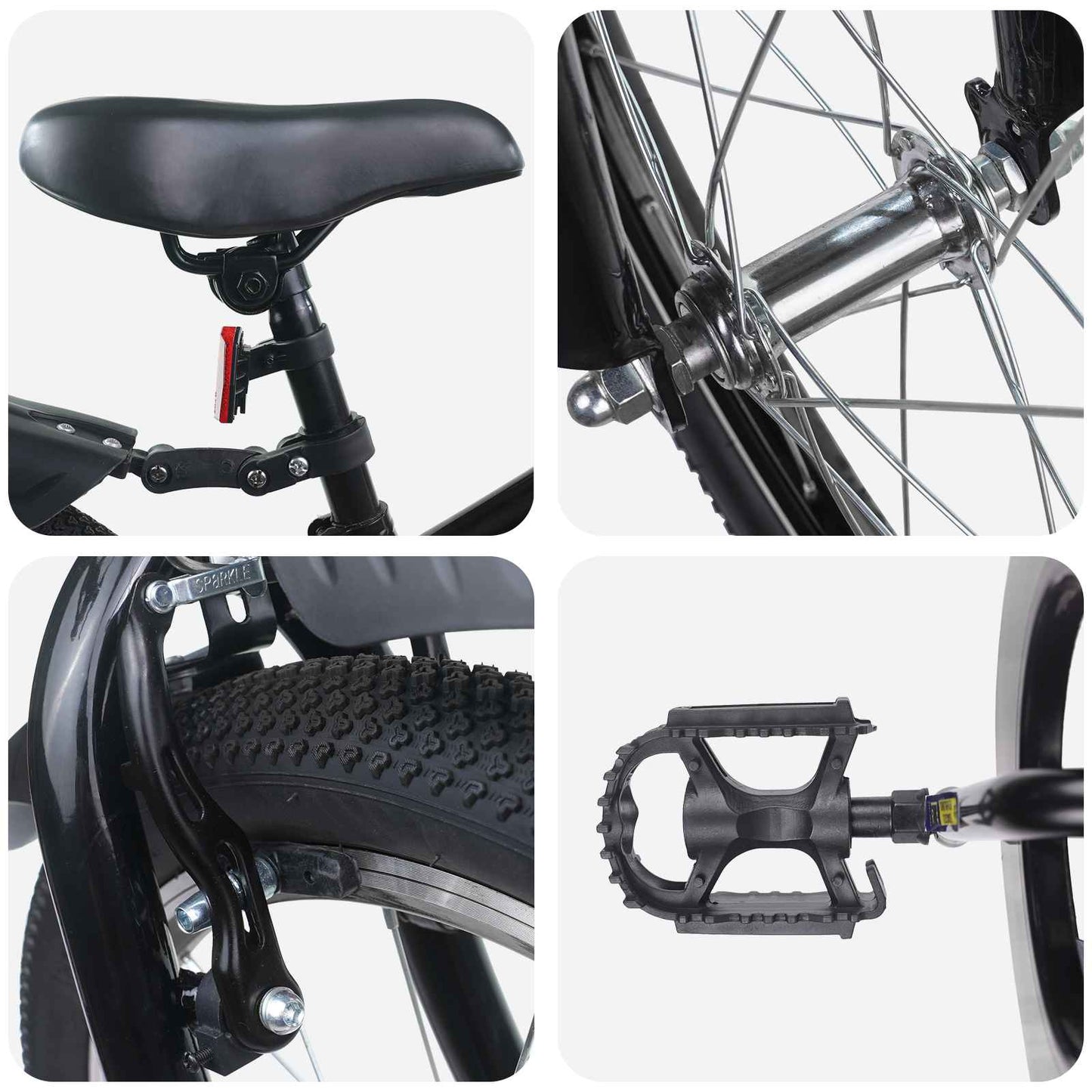 Bicicletta per Bambini 18 Pollici per bambini dai 5 ai 7 anni | homemem39