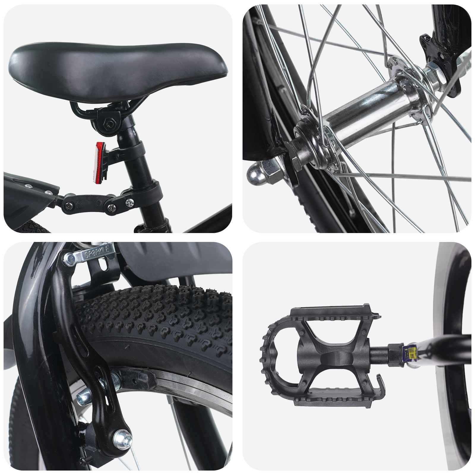 Bicicletta per Bambini 18 Pollici per bambini dai 5 ai 7 anni | homemem39