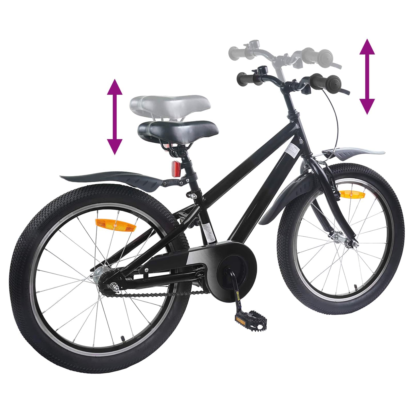 Bicicletta per Bambini 18 Pollici per bambini dai 5 ai 7 anni | homemem39