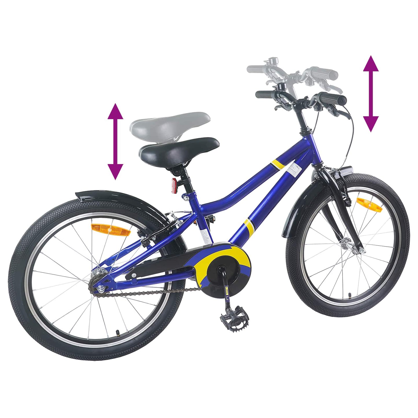 Bicicletta per Bambini 22 Pollici per bambini dai 7 ai 12 anni | homemem39