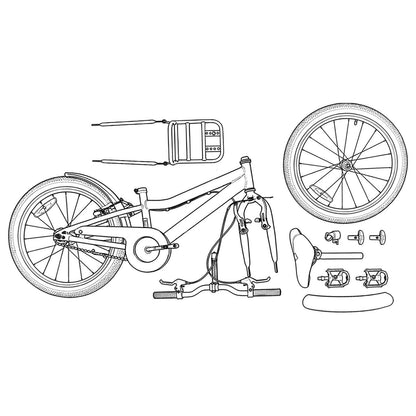 Bicicletta per Bambini 20 Pollici