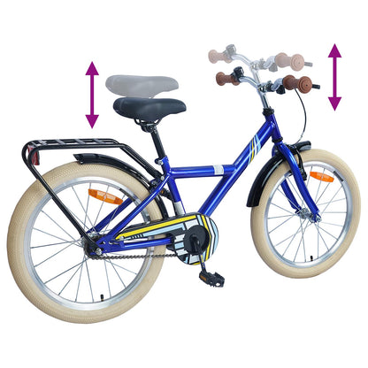 Bicicletta per Bambini 18 Pollici per bambini dai 5 ai 7 anni | homemem39