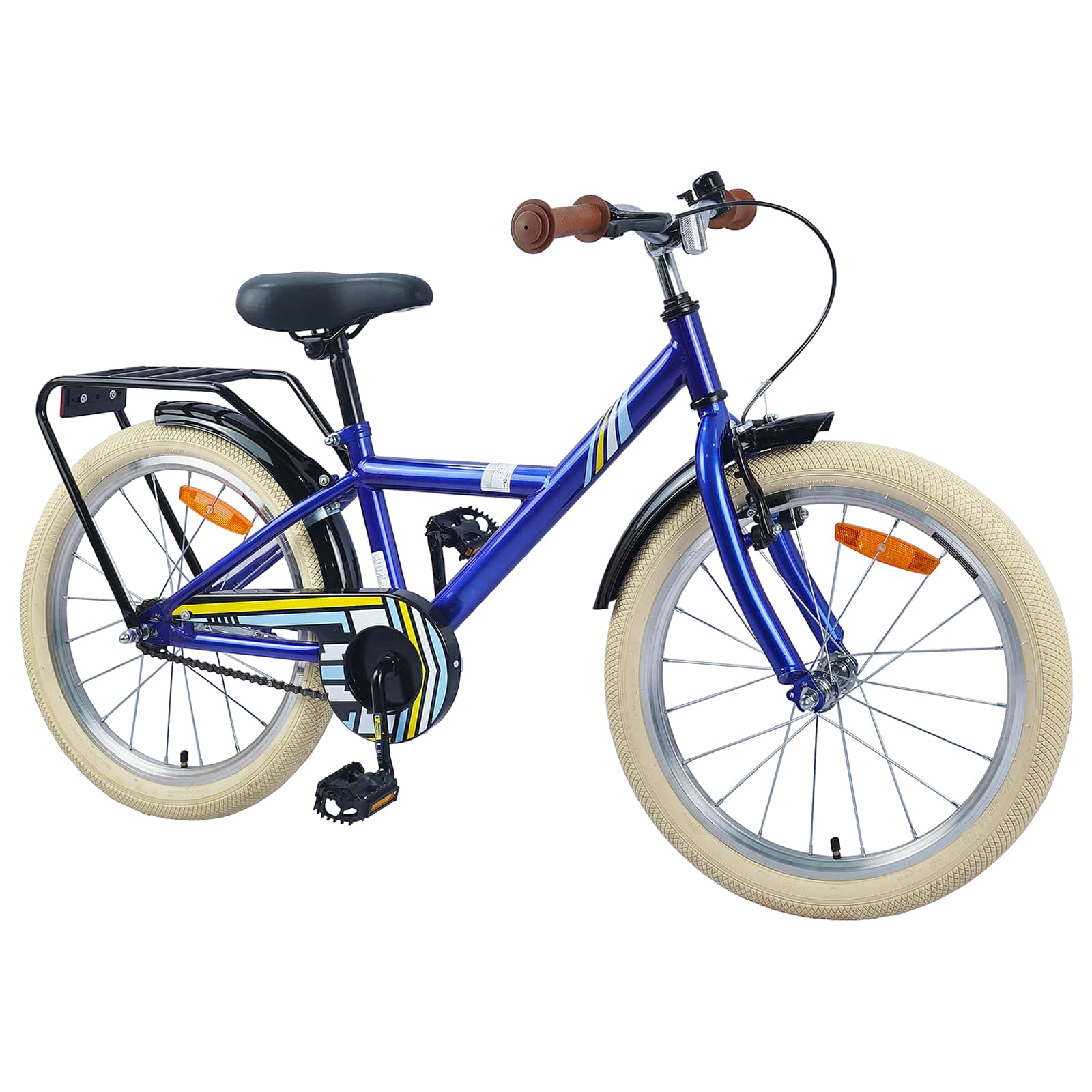 Bicicletta per Bambini 24 Pollici per 8-12 anni Blu Scuro | homemem39
