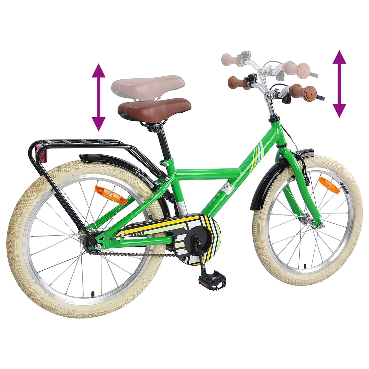Bicicletta per Bambini 18 Pollici per bambini dai 5 ai 7 anni | homemem39