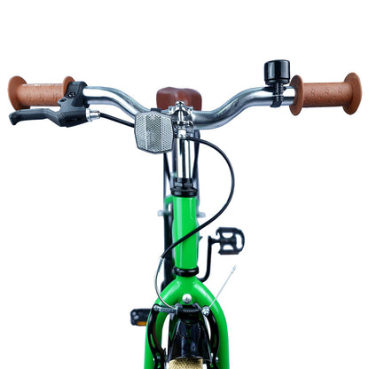 Bicicletta per Bambini 24 Pollici per 8-12 anni Verde | homemem39