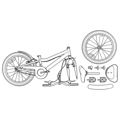 Bicicletta per Bambini 20 Pollici