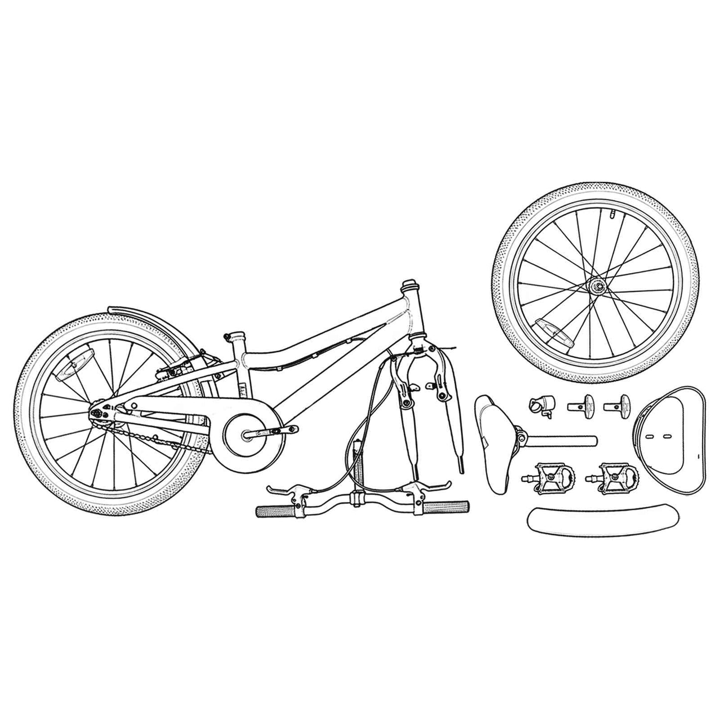 Bicicletta per Bambini 20 Pollici