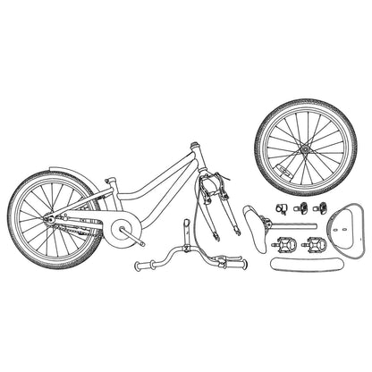 Bicicletta per Bambini 20 Pollici