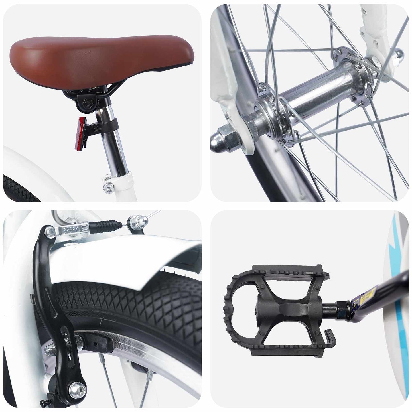Bicicletta per Bambini 18 Pollici per bambini dai 5 ai 7 anni | homemem39