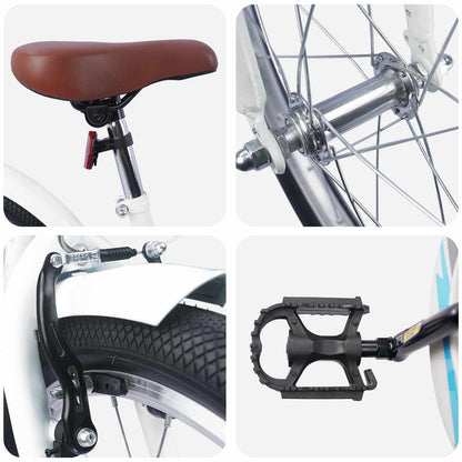 Bicicletta per Bambini 18 Pollici per bambini dai 5 ai 7 anni | homemem39