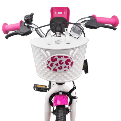 Bicicletta per Bambini 12 Pollici per bambini di 2-4 anni Rosa | homemem39