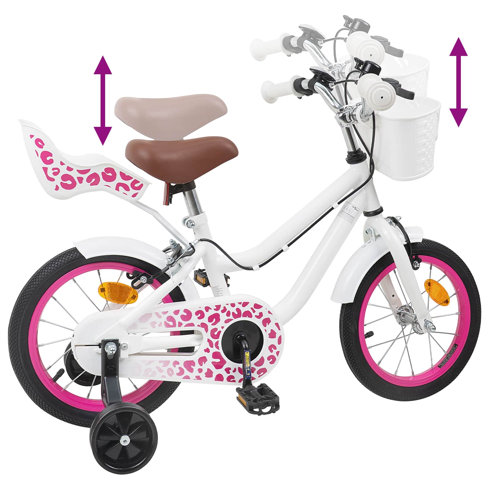 Bicicletta per Bambini 12 Pollici per bambini di 2-4 anni | homemem39