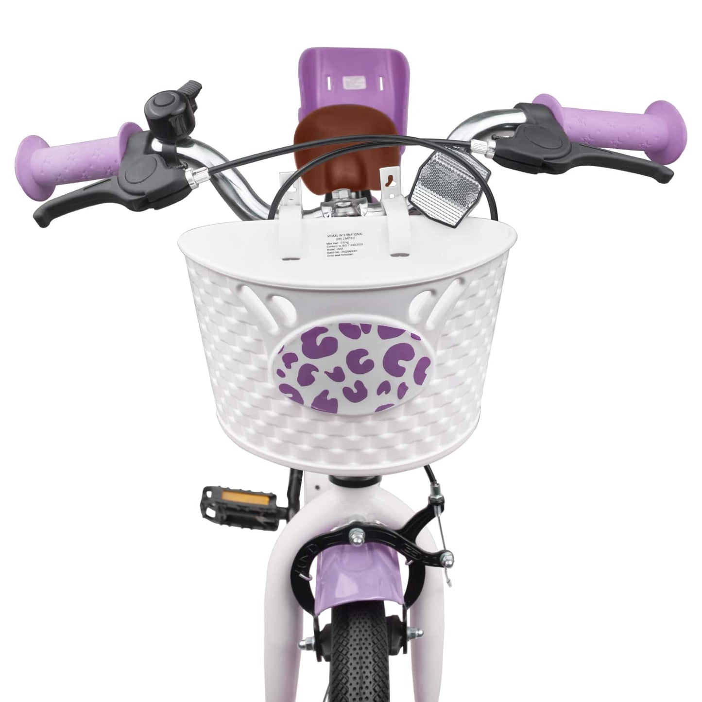 Bicicletta per Bambini 12 Pollici per bambini di 2-4 anni Viola | homemem39