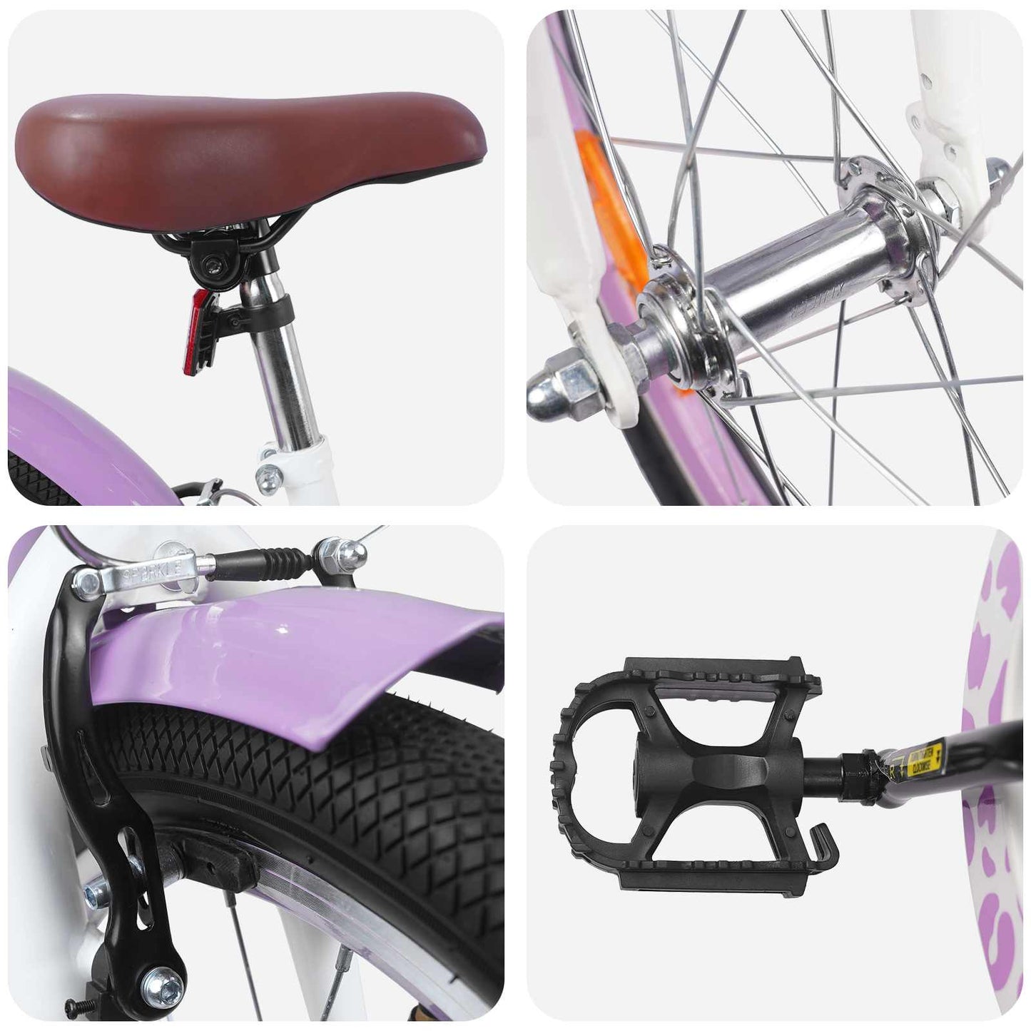 Bicicletta per Bambini 18 Pollici per bambini dai 5 ai 7 anni | homemem39