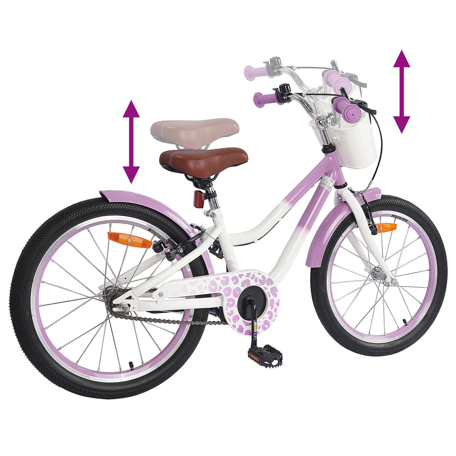 Bicicletta per Bambini 18 Pollici per bambini dai 5 ai 7 anni | homemem39