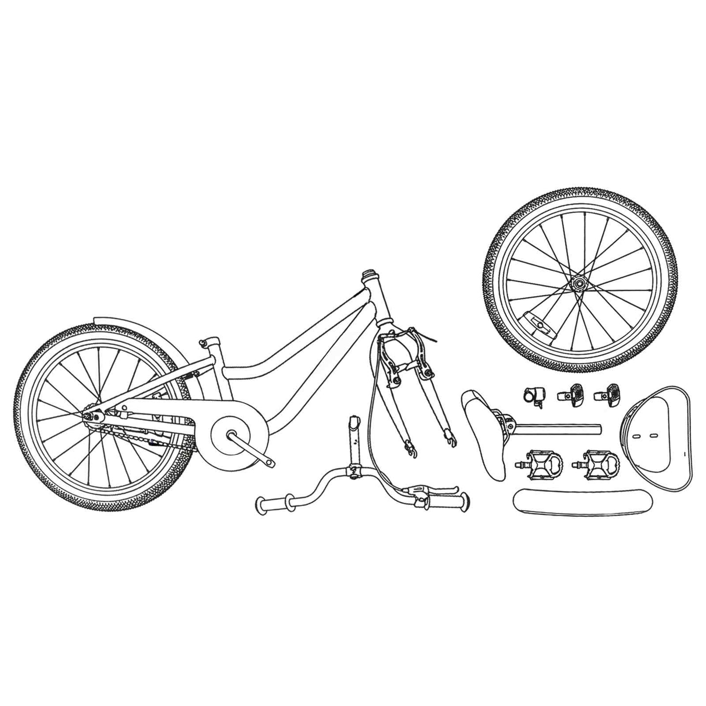 Bicicletta per Bambini 20 Pollici