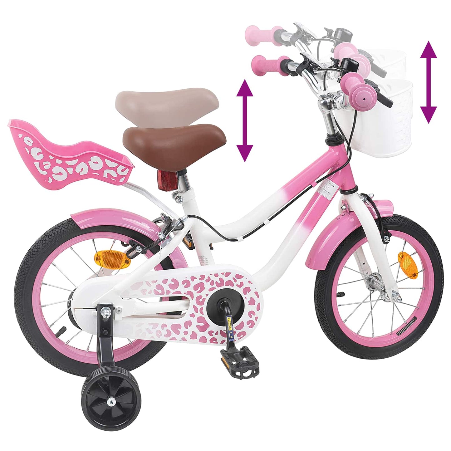 Bicicletta per Bambini 12 Pollici per bambini di 2-4 anni | homemem39