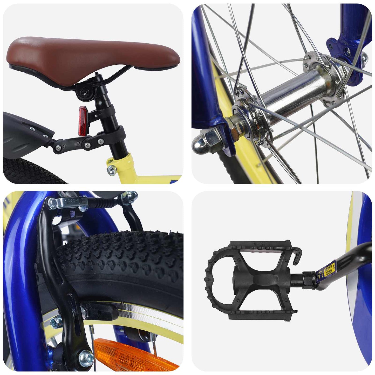 Bicicletta per Bambini 18 Pollici per bambini dai 5 ai 7 anni | homemem39