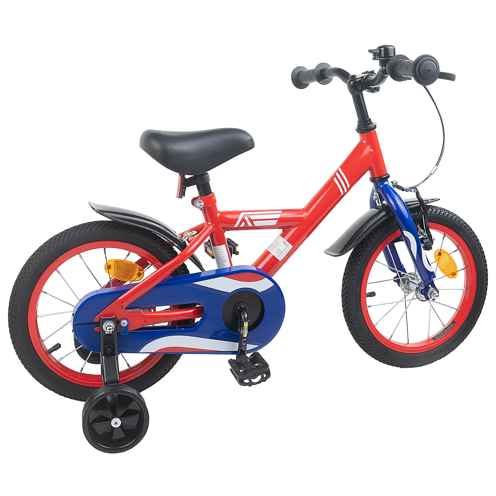 Bicicletta per Bambini 12 Pollici per bambini di 2-4 anni Rosso | homemem39