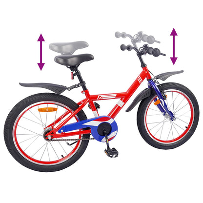 Bicicletta per Bambini 18 Pollici per bambini dai 5 ai 7 anni | homemem39