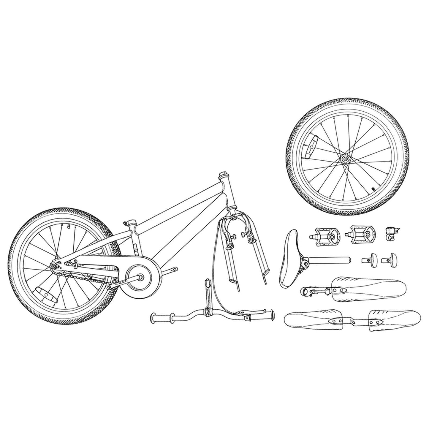 Bicicletta per Bambini 20 Pollici