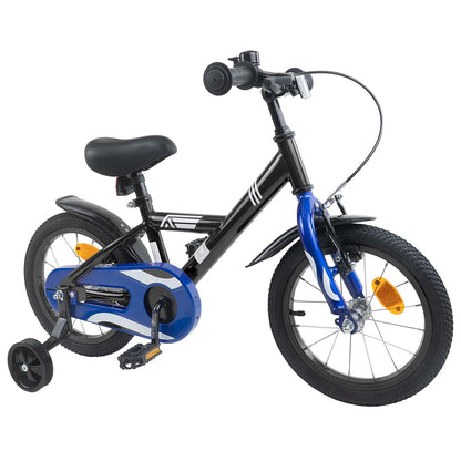 Bicicletta per Bambini 12 Pollici per bambini di 2-4 anni Nero | homemem39