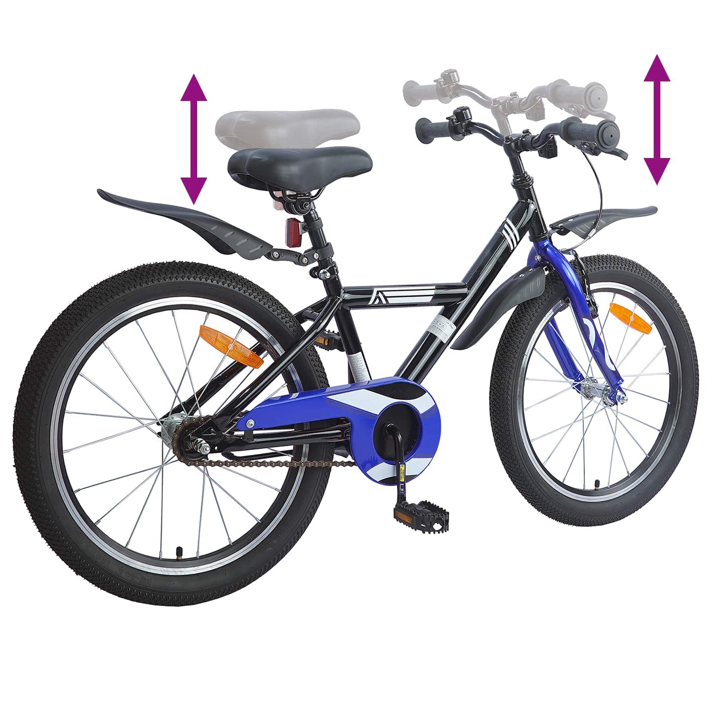 Bicicletta per Bambini 18 Pollici per bambini dai 5 ai 7 anni | homemem39