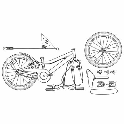 Bicicletta per Bambini 20 Pollici