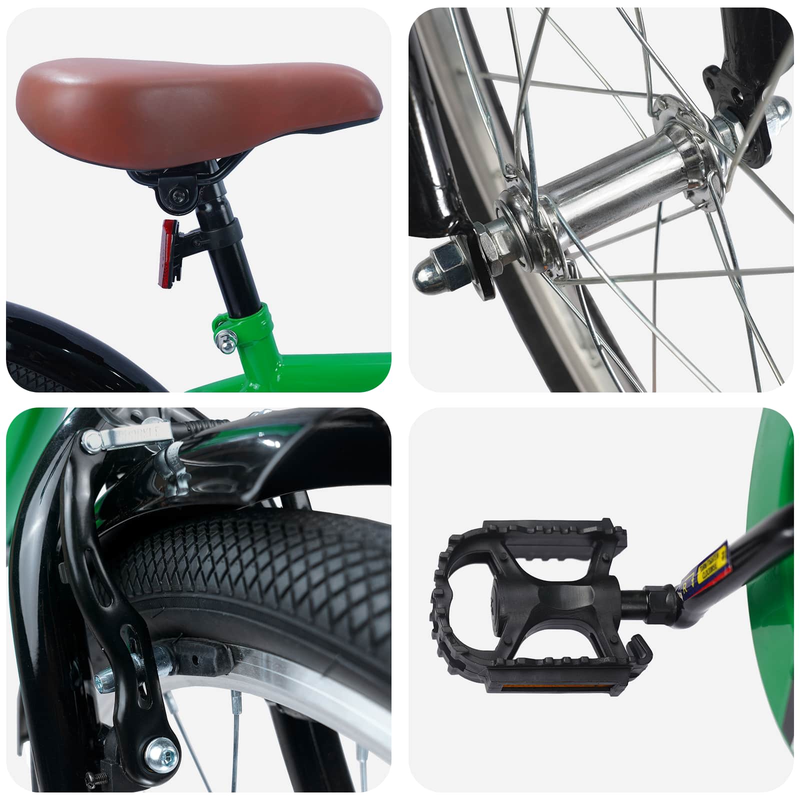 Bicicletta per Bambini 18 Pollici per bambini dai 5 ai 7 anni | homemem39