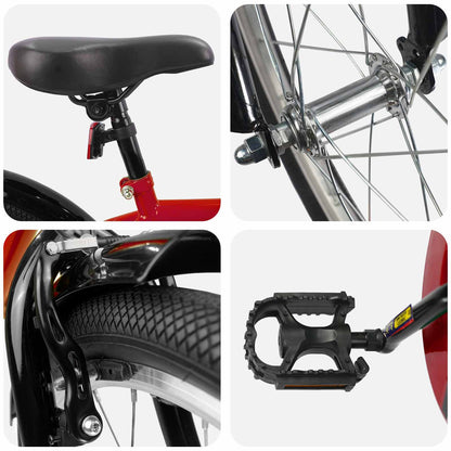 Bicicletta per Bambini 18 Pollici per bambini dai 5 ai 7 anni | homemem39