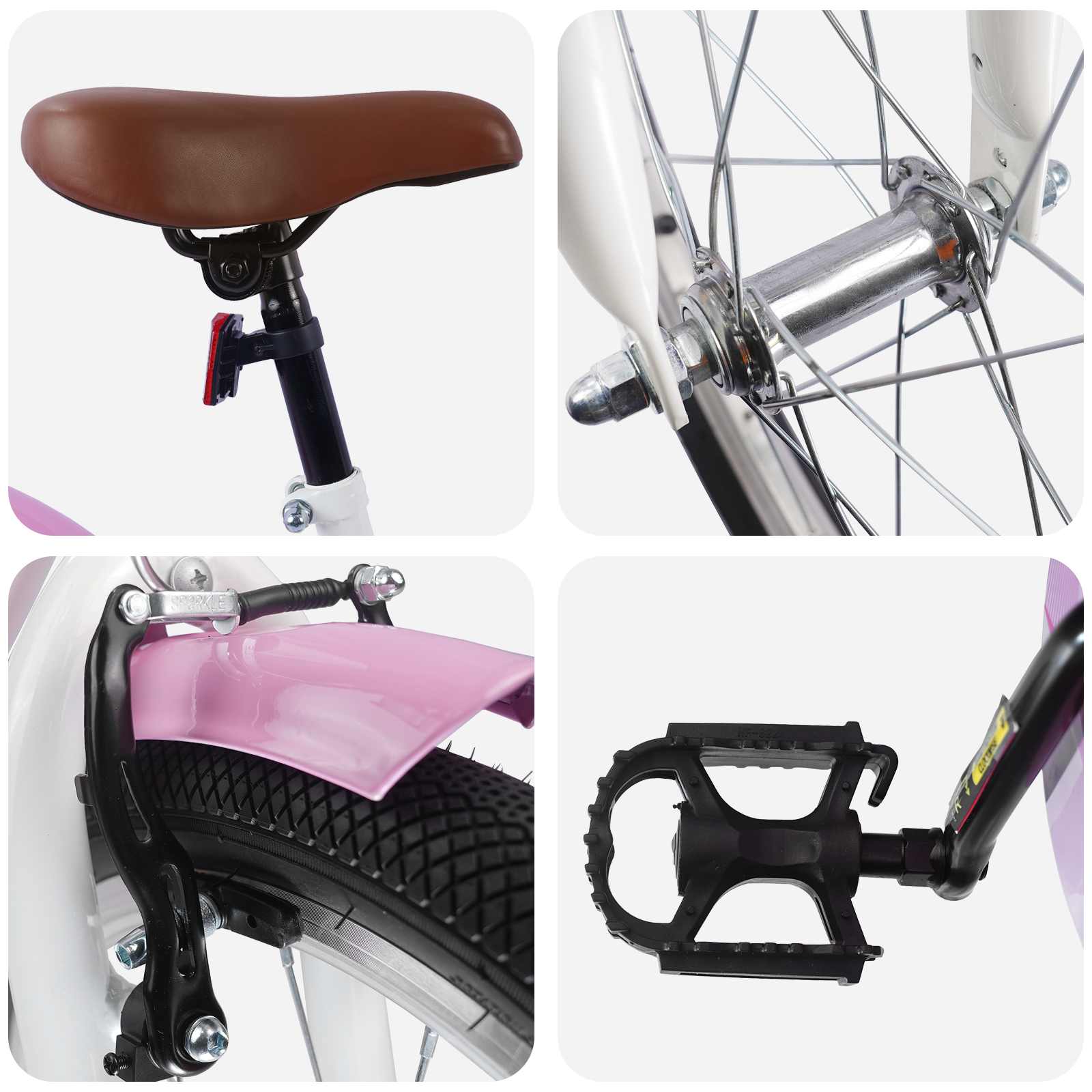 Bicicletta per Bambini 18 Pollici per bambini dai 5 ai 7 anni | homemem39