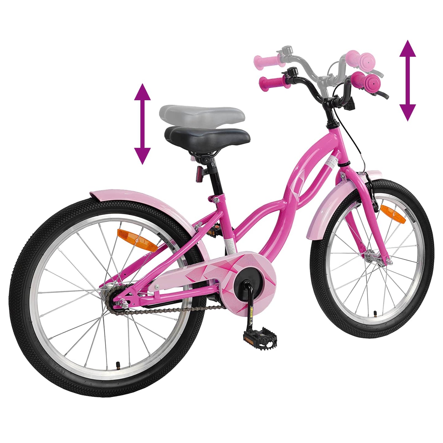Bicicletta per Bambini 18 Pollici per bambini dai 5 ai 7 anni | homemem39