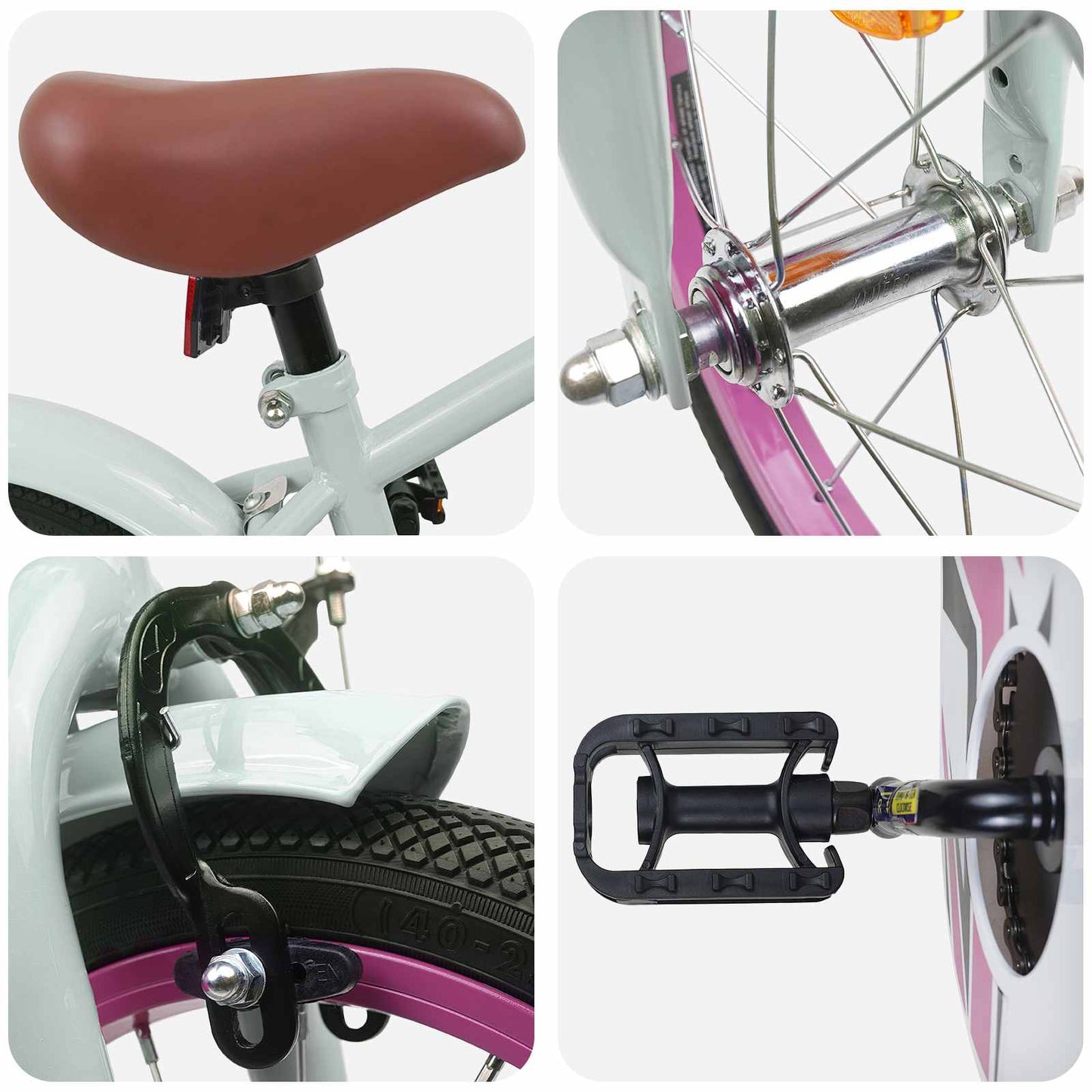Bicicletta per Bambini 16 Pollici per bambini di 4-6 anni | homemem39