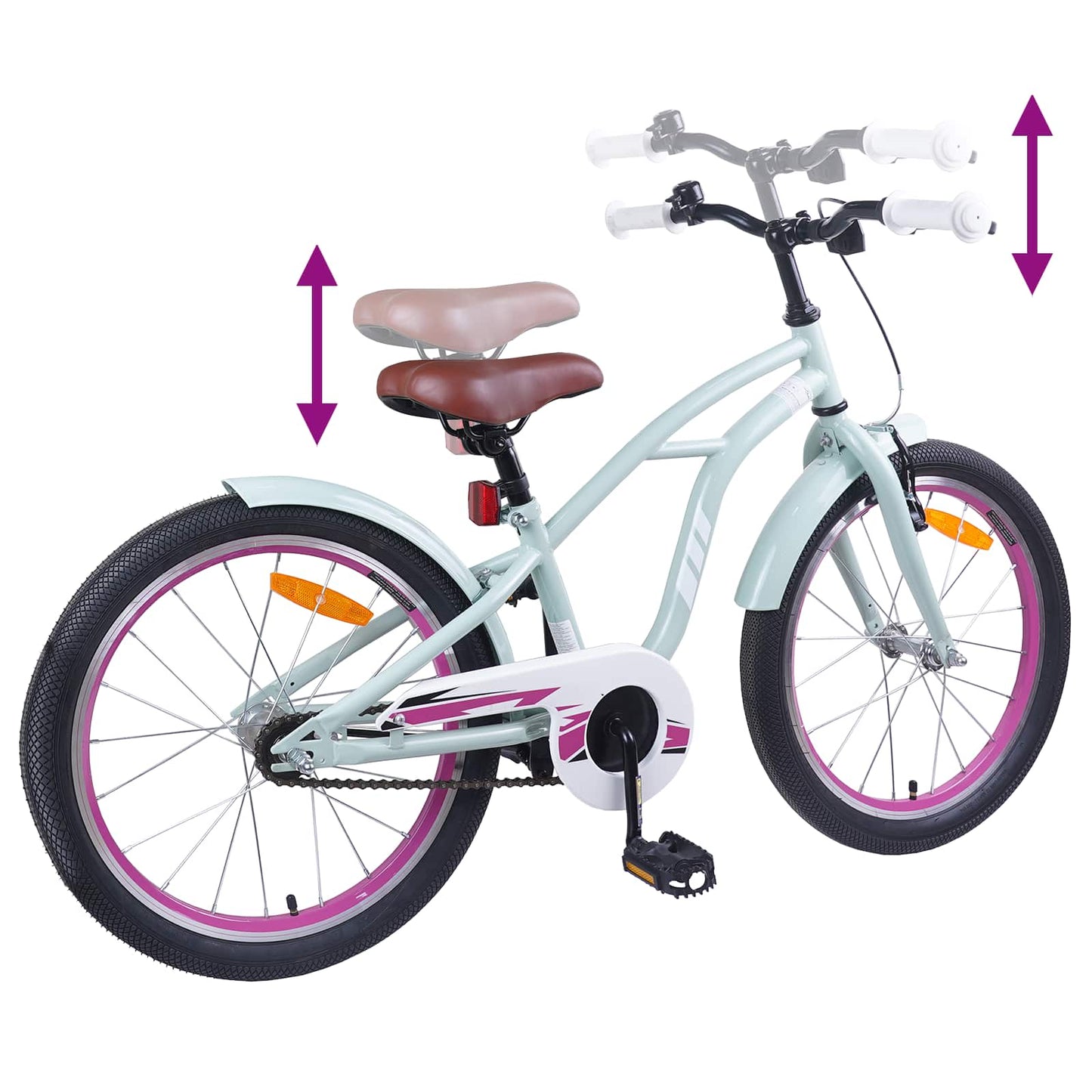 Bicicletta per Bambini 18 Pollici per bambini dai 5 ai 7 anni | homemem39
