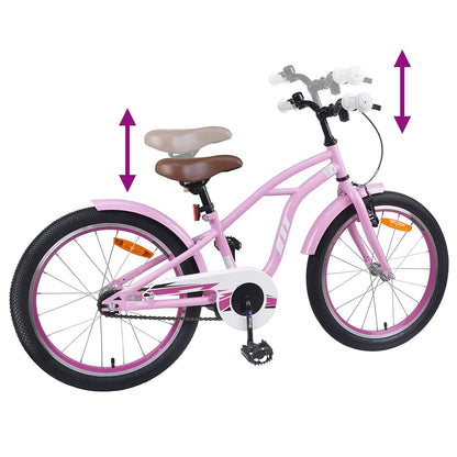 Bicicletta per Bambini 18 Pollici per bambini dai 5 ai 7 anni | homemem39