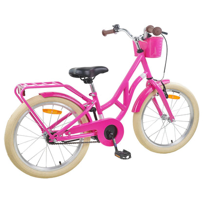 Bicicletta per Bambini 24 Pollici per 8-12 anni Rosa scuro | homemem39
