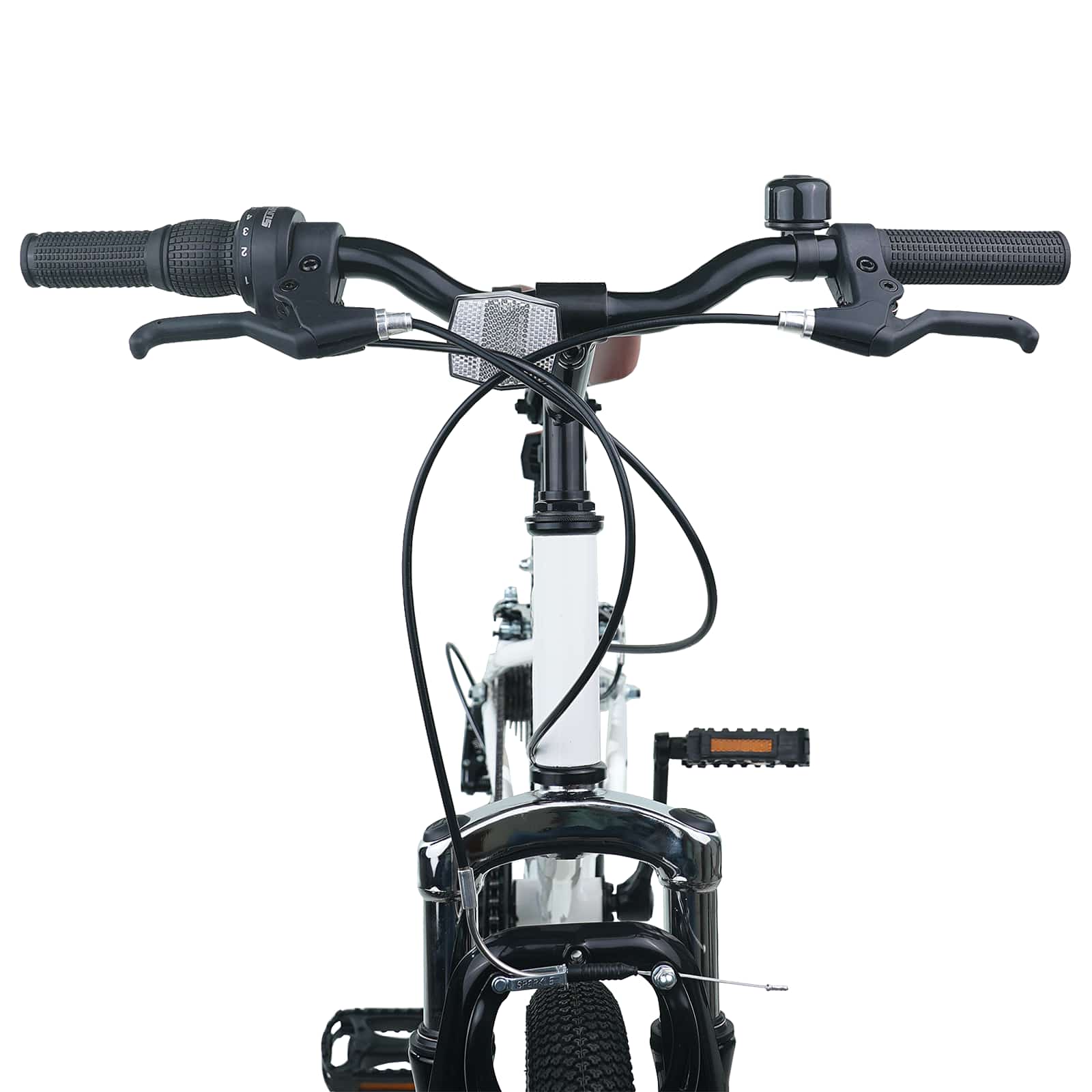 Mountain Bike 20 Pollici 6-Velocità per 5-8 anni Bianco | homemem39