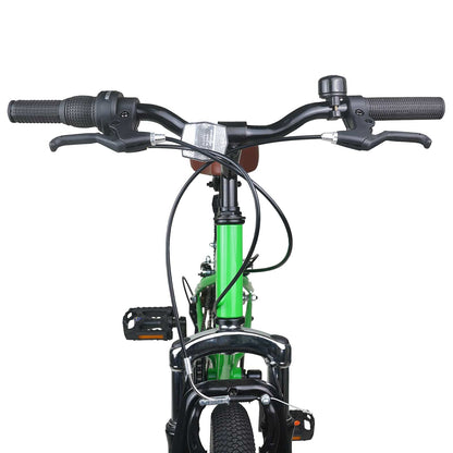 Mountain Bike 20 Pollici 6-Velocità per 5-8 anni Verde | homemem39